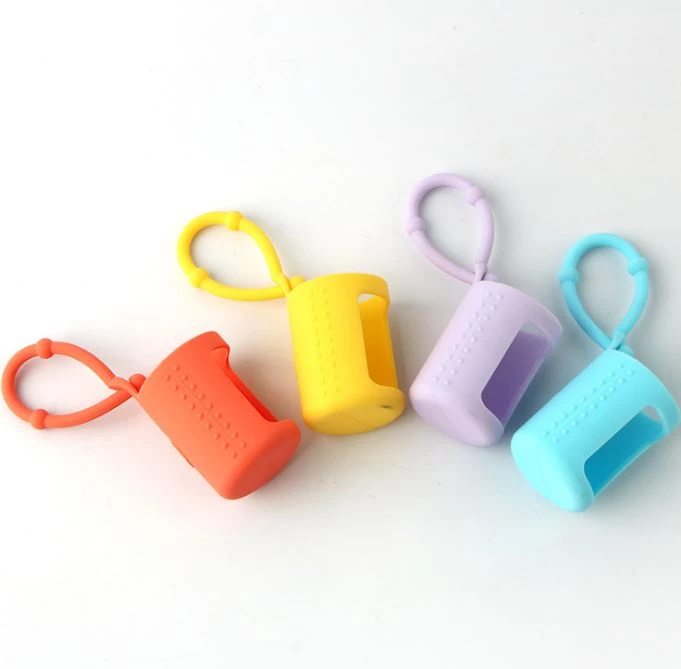 Round silicone bottle holder