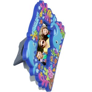 Забавна 3D Pvc пластмасова рамка за снимки