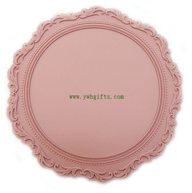Hollow European Style Silicone Coaster Coffee Table Pads Cup Mats
