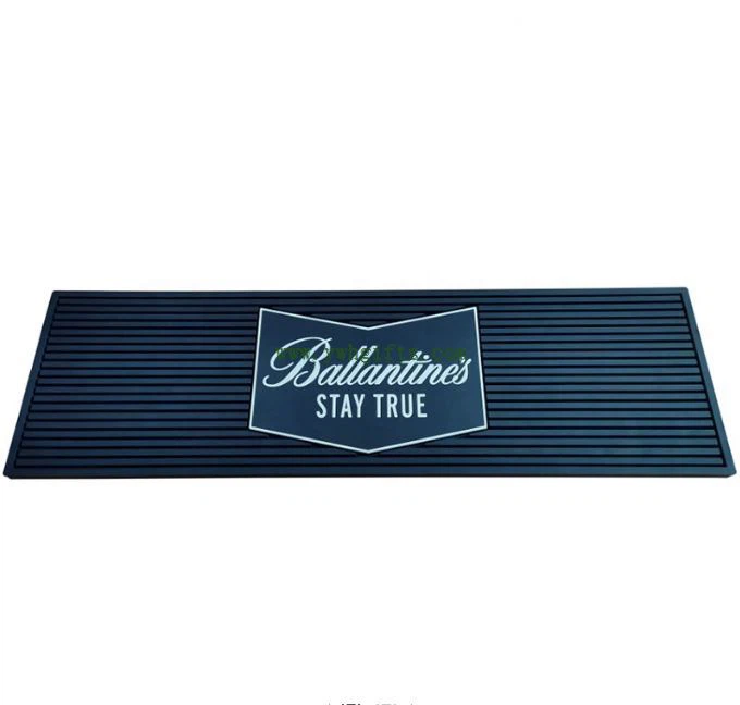 Led Light Illuminated Bar Runners PVC Drip Beer Bar Mat