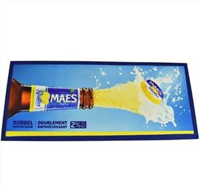 Nitrile Rubber Bar Run Run Mat Brand Wine Advertising Barmats